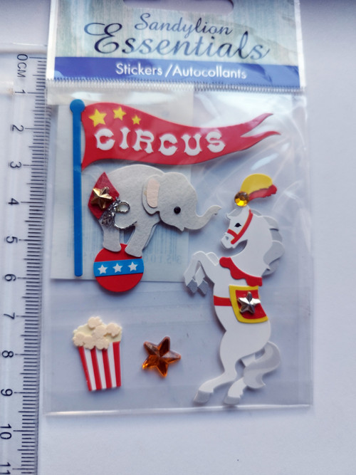 3D dekorace cirkus — foto 2