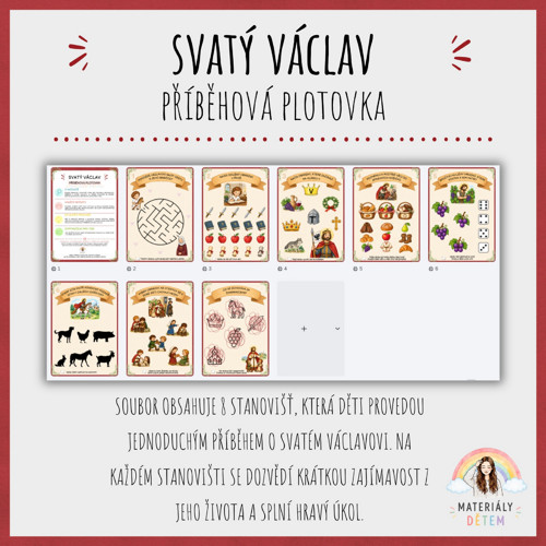 Svatý Václav, příběhová plotovka — foto 3