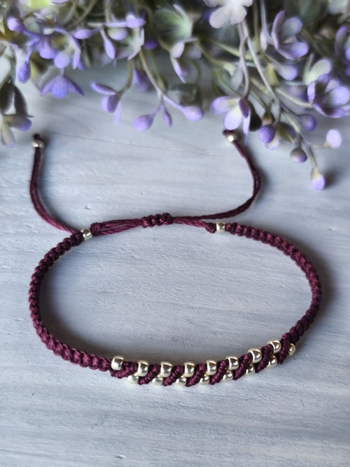 Náramek macramé — foto 2