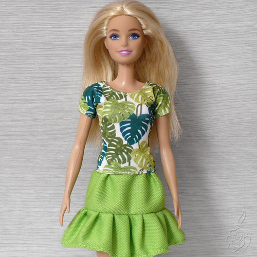 Tričko pro Barbie - Monstera — foto 5