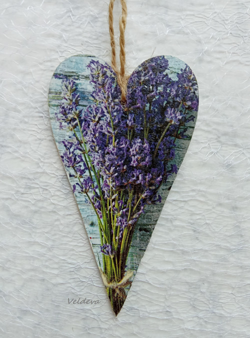 Ubrousek z papíru na decoupage "Levandule" — foto 3