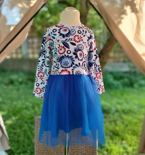 Dívčí šaty FOLKLOR — foto 2