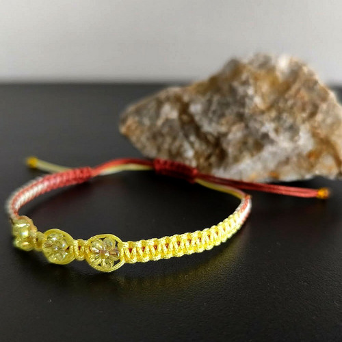 Náramek Shamballa s korálky — foto 2
