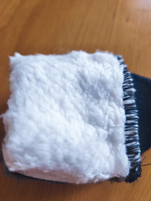 Softshellové rukavice zateplené beránkem — foto 3