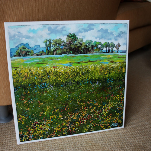 Rozkvetlá ... 40x40cm — foto 2