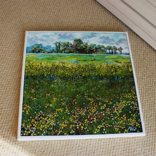 Rozkvetlá ... 40x40cm — foto 4