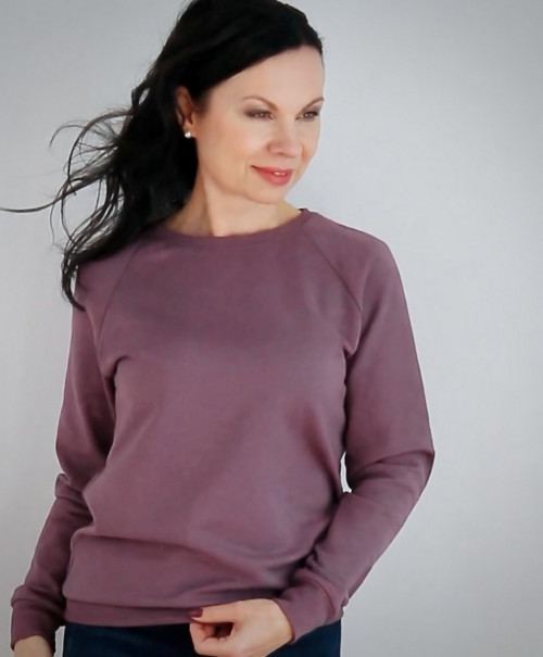 Dámská mikina mauve — foto 4