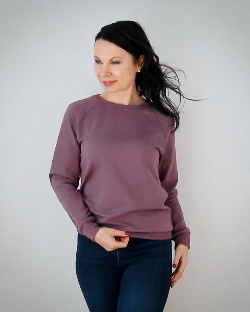 Dámská mikina mauve — foto 2
