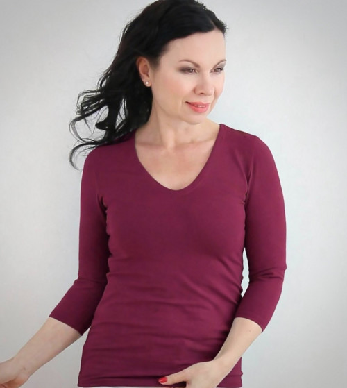 Dámské tričko brusinkové — foto 4