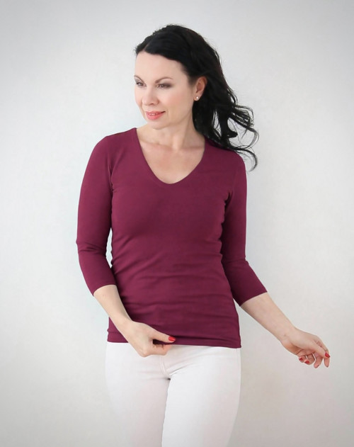 Dámské tričko brusinkové — foto 2