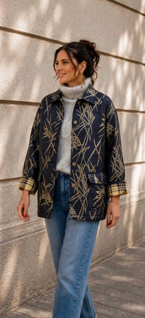 Ántré -" Autorský Kabátek | Jacket ZEN | — foto 3