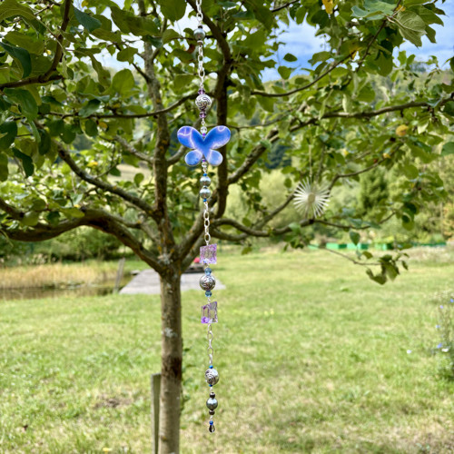 Lapač slunce - motýl a korálky — foto 4