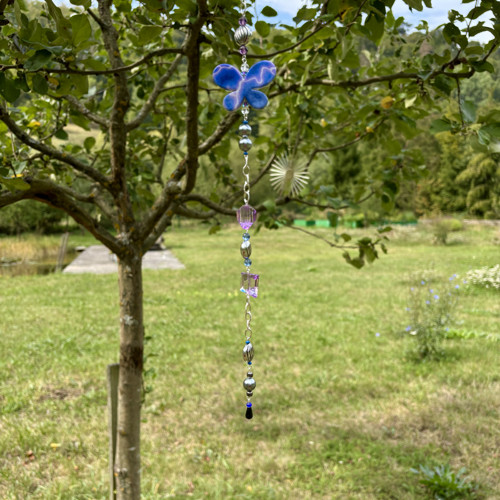 Lapač slunce - motýl a korálky — foto 3