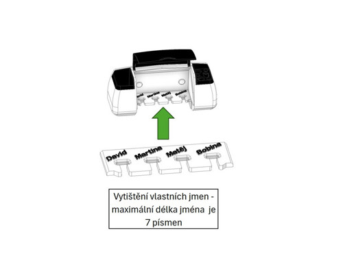 Držák na 4 kartáčky — foto 5
