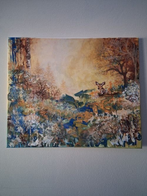 Odpočinek. (ORIGINÁL 50x60cm) — foto 2
