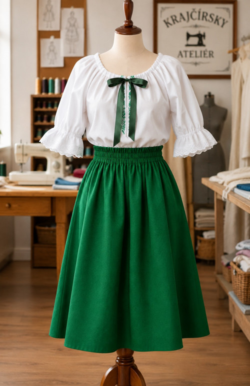 Dámská folklórní halenka — foto 2