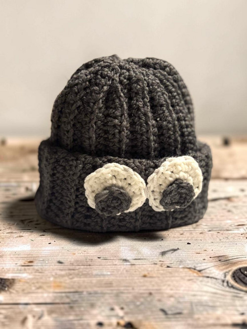 Háčkovaná čepice Očka 6-18 m — foto 5