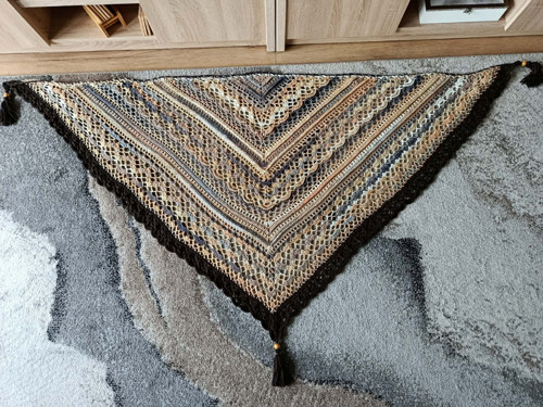 Maxi šátek XXXL - podzimní objetí — foto 4
