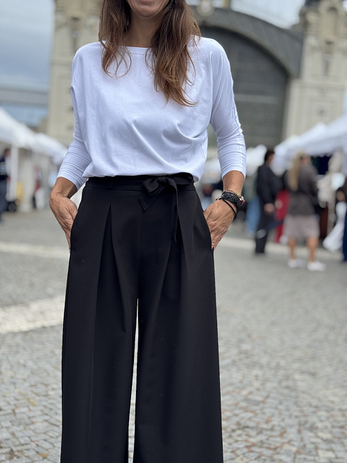 Luxusní extra široké kalhoty Tai — foto 6