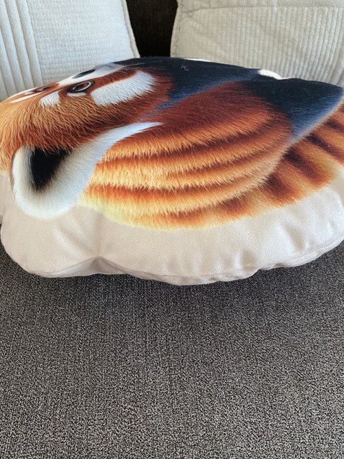 Polštář 3D - Panda červená — foto 2