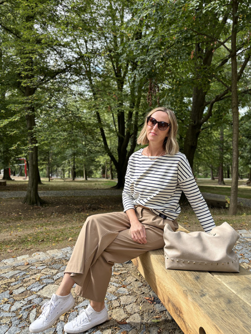 Comfy mikina Francouzský proužek — foto 4