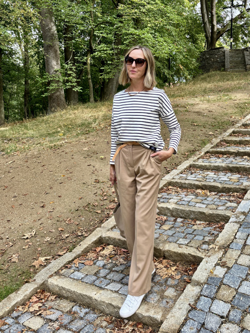 Comfy mikina Francouzský proužek — foto 3