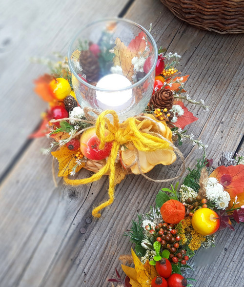 Podzimní svícínek — foto 3