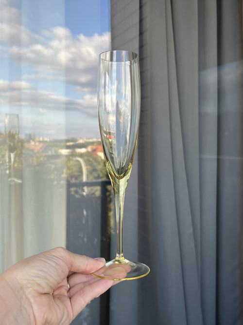 Moser Optic 2x sklenice 150ml, Eldor, značeno — foto 2