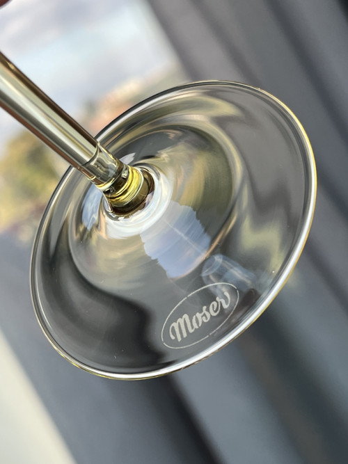 Moser Optic 2x sklenice 150ml, Eldor, značeno — foto 5