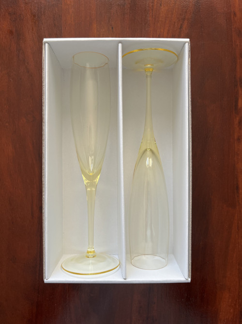 Moser Optic 2x sklenice 150ml, Eldor, značeno — foto 6