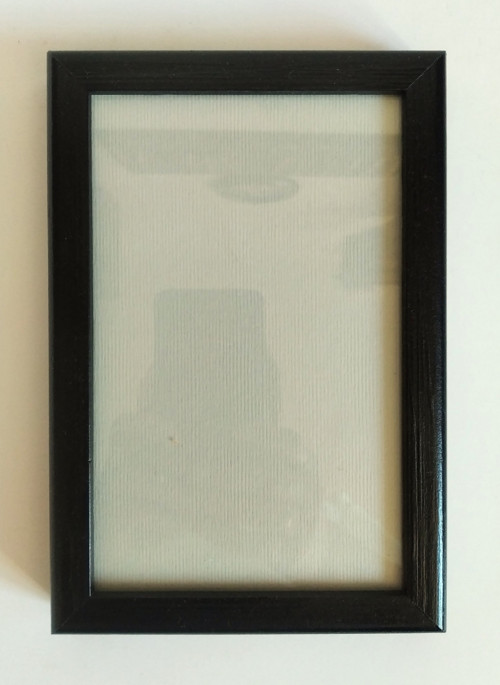 Dřevěný rámeček - černý — foto 2