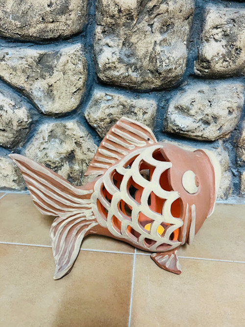 ,,Rybička,, soška-svicinek, originál — foto 2