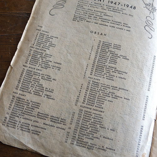 Pletení 1947-1948 — foto 4