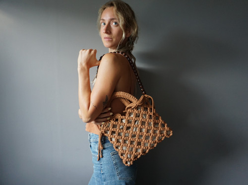Macramé síťovka Terracotta — foto 3