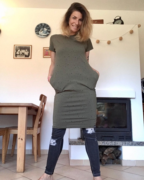 Letní nedbale elegantní šaty — foto 3