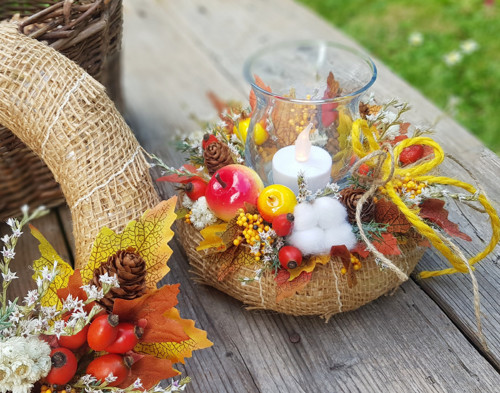 Podzimní svícínek — foto 3