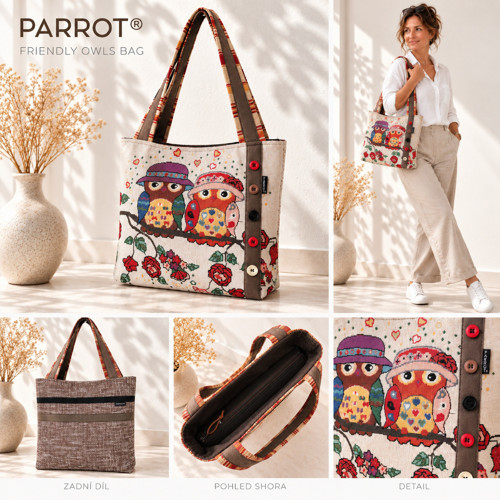 Friendly Owls Bag *** Parrot® — foto 3