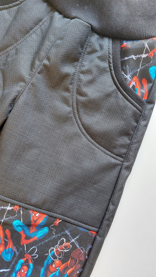 Kalhoty zimní softshell s beránkem Spider v.116 — foto 2