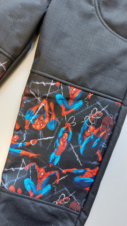 Kalhoty zimní softshell s beránkem Spider v.116 — foto 3