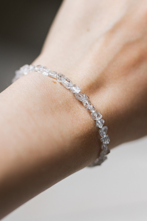 Náramek, herkimerský diamant — foto 2