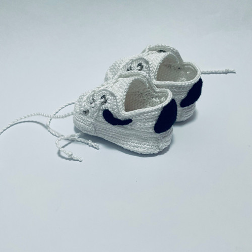 Háčkované tenisky - 9 cm — foto 4