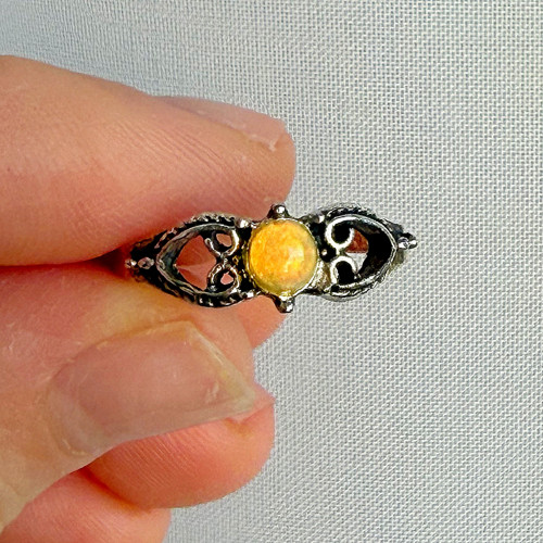 Opalite ring/ Prsteň s opálom E009 — foto 4