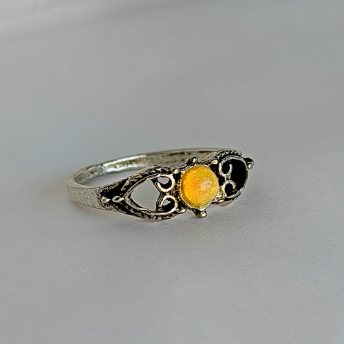 Opalite ring/ Prsteň s opálom E009 — foto 6