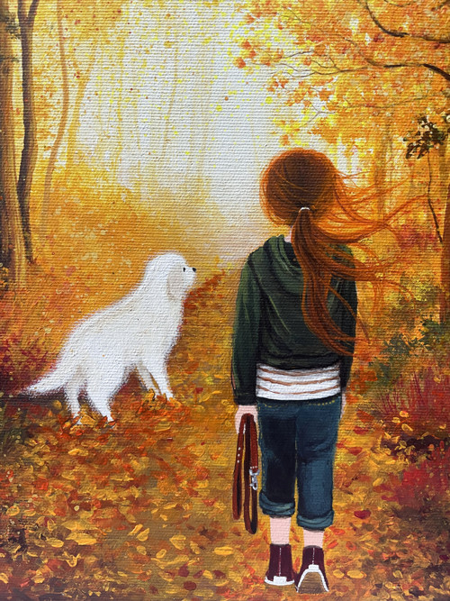 Originální obraz: Teď a tady - 30x30cm — foto 2