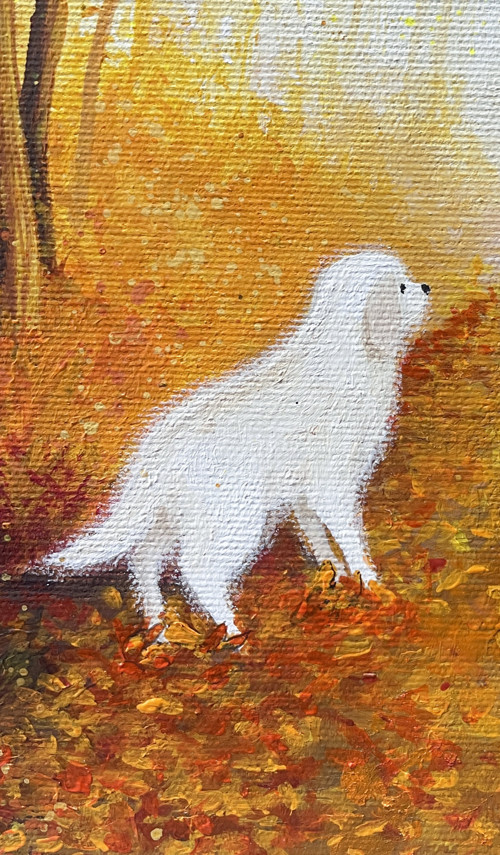 Originální obraz: Teď a tady - 30x30cm — foto 4