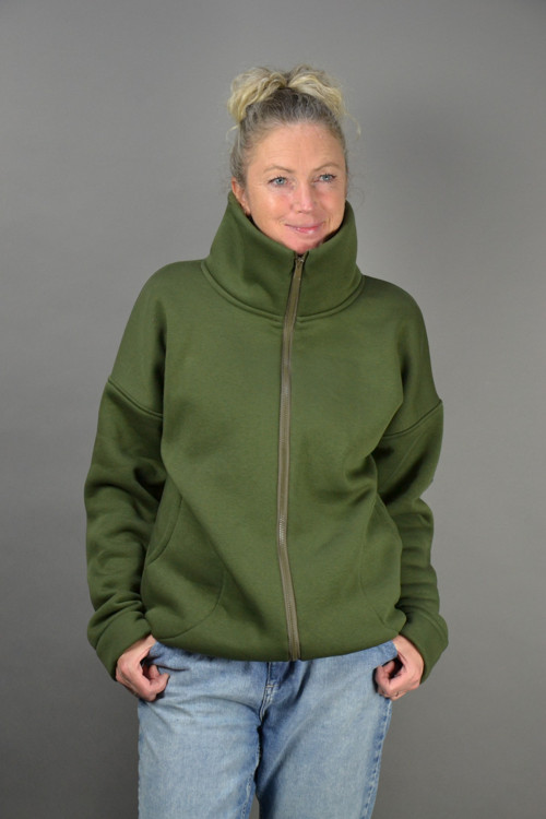 Khaki mikina — foto 2