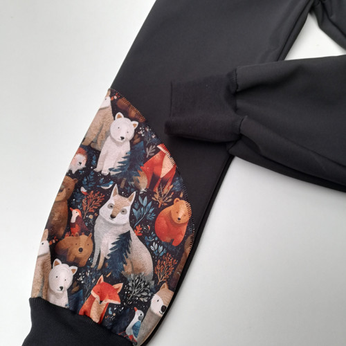 Softshellové kalhoty - LESNÍ ZVÍŘÁTKA II — foto 5