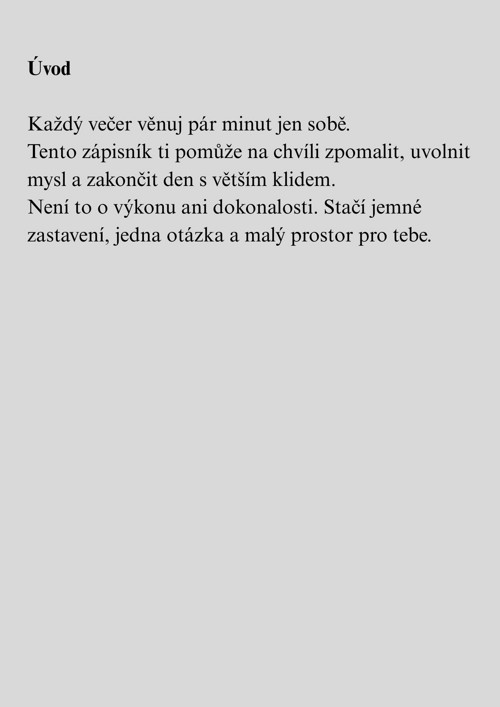 Jemný večerní restart — foto 2