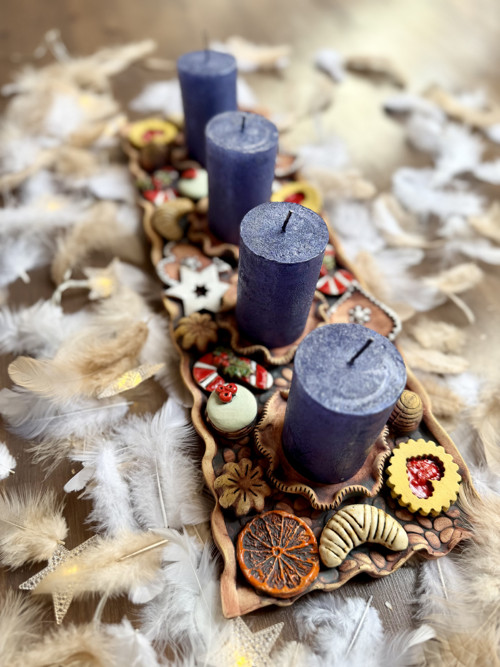 Adventní svícen s vůní cukroví… — foto 2