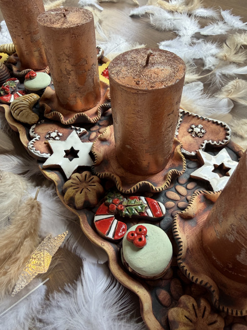 Adventní svícen s vůní cukroví… — foto 6